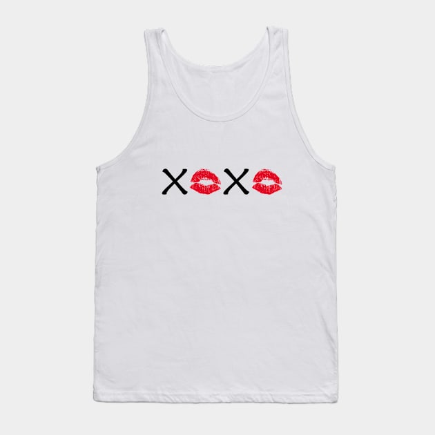 XOXO Tank Top by BattaAnastasia